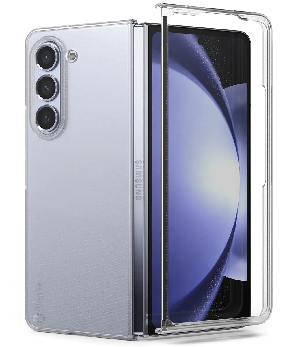 Ringke Cellular Phone Case for Samsung Galaxy Z Fold 5 | Slim Matte Clear - main product image
