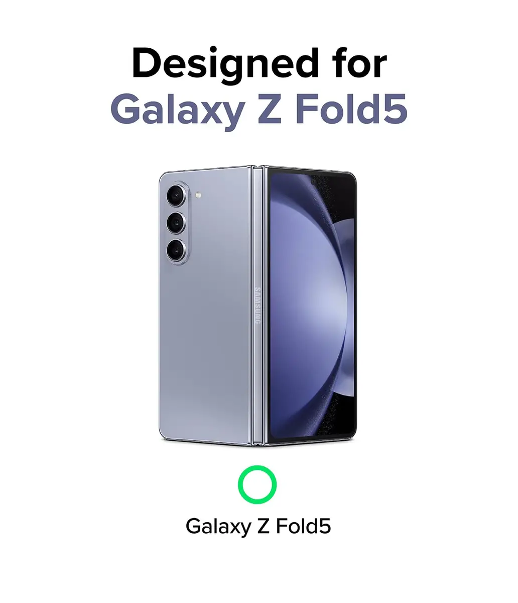 Ringke Cellular Phone Case for Samsung Galaxy Z Fold 5 | Slim Matte Clear - view 3