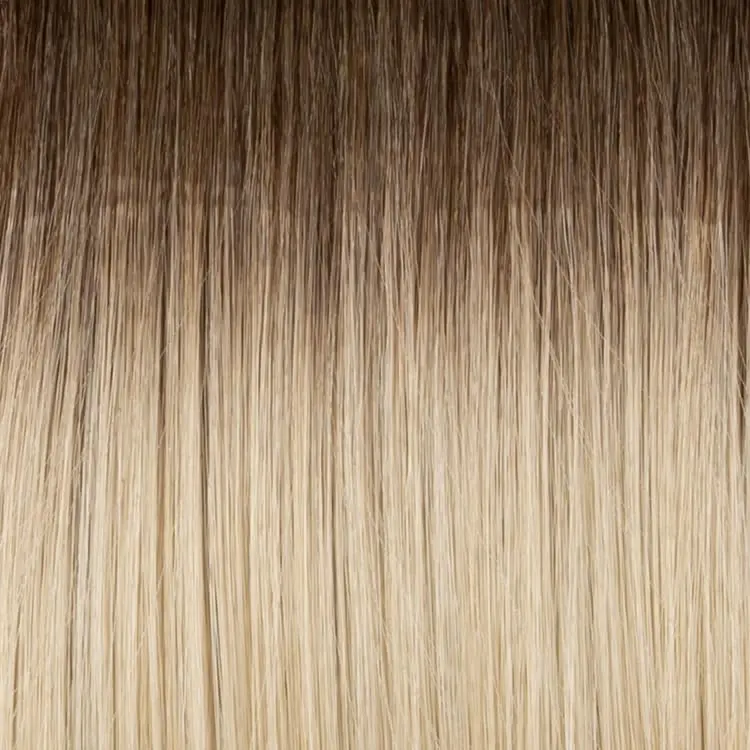 Hair u wear Kim Kimble Jordan Shoulder-Length Layered Lob Wig with Beachy Texture, Average Cap, MC613SS Vanilla Bean - view 2