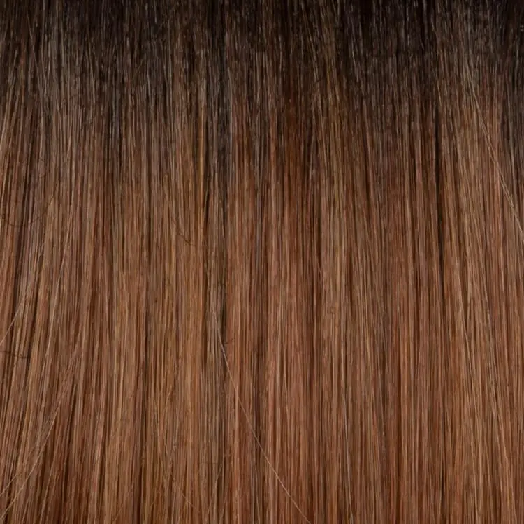 Hair u wear Kim Kimble Jasmine Shoulder-Length Wig with Lush Layers and Glam Volume, Average Cap, MC30 29SS Cinnamon Spice - view 2