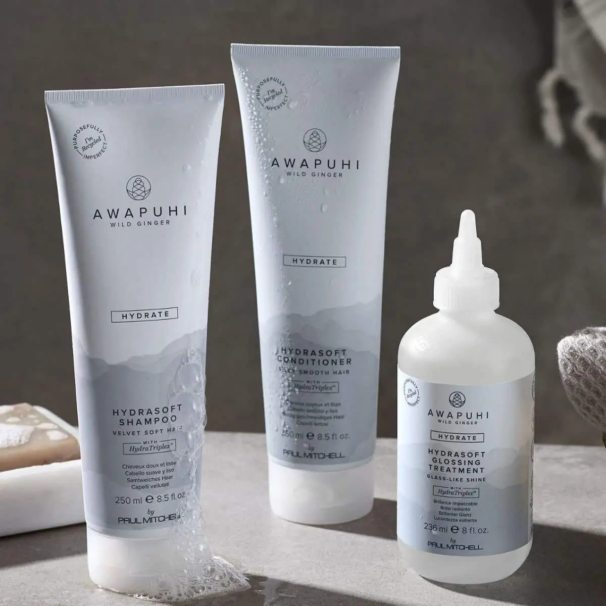Awapuhi Wild Ginger HydraSoft Shampoo 8.5 fl. oz | Velvety Soft Hair, All Hair Types - view 6