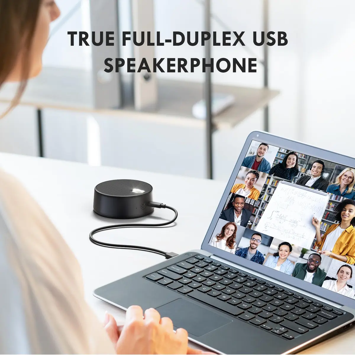 ROFALL USB Computer Speakers with Microphone, 2.5cm (1 inch) Woofer, 3W | Clear Voice Pickup for Calls & Meetings - view 5