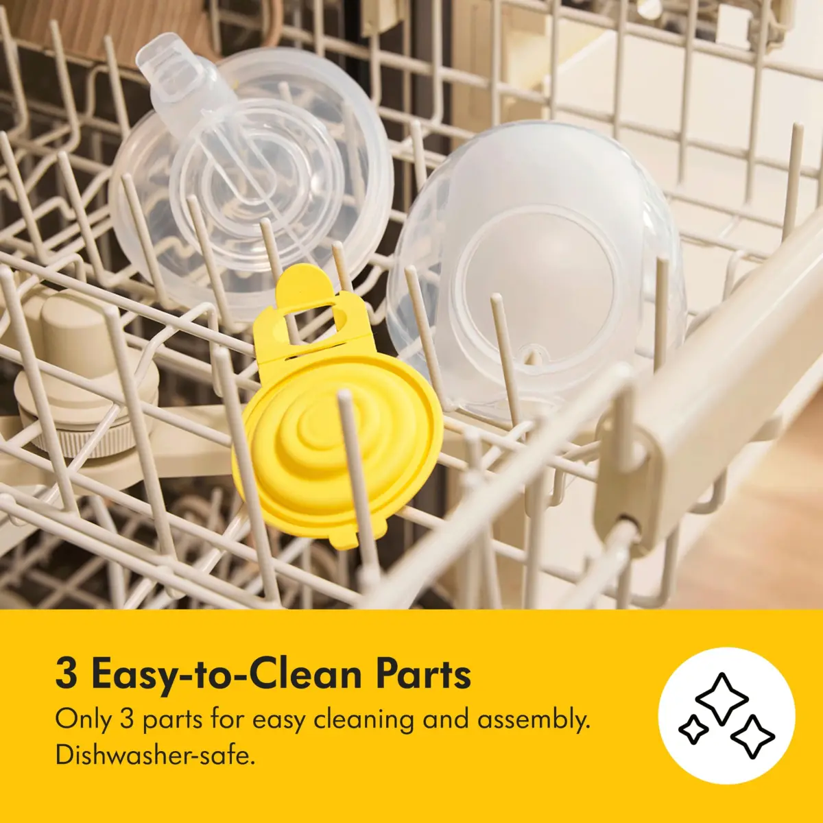 Medela Hands-Free Collection Cups 5 oz (150 ml) | 2-Piece Set for Freestyle Flex, Pump in Style, Swing Maxi - view 7