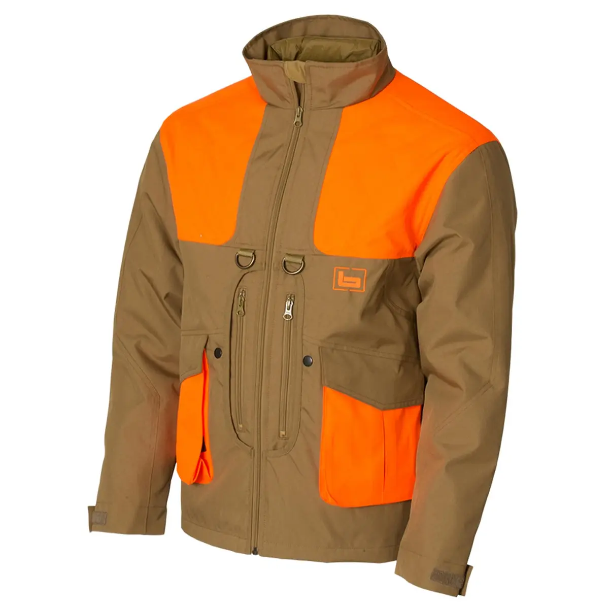 Banded Men's Big Stone 3.0 Oxford Jacket | Durable Uninsulated Hunting Coat in Blaze 3X-Large - view 3