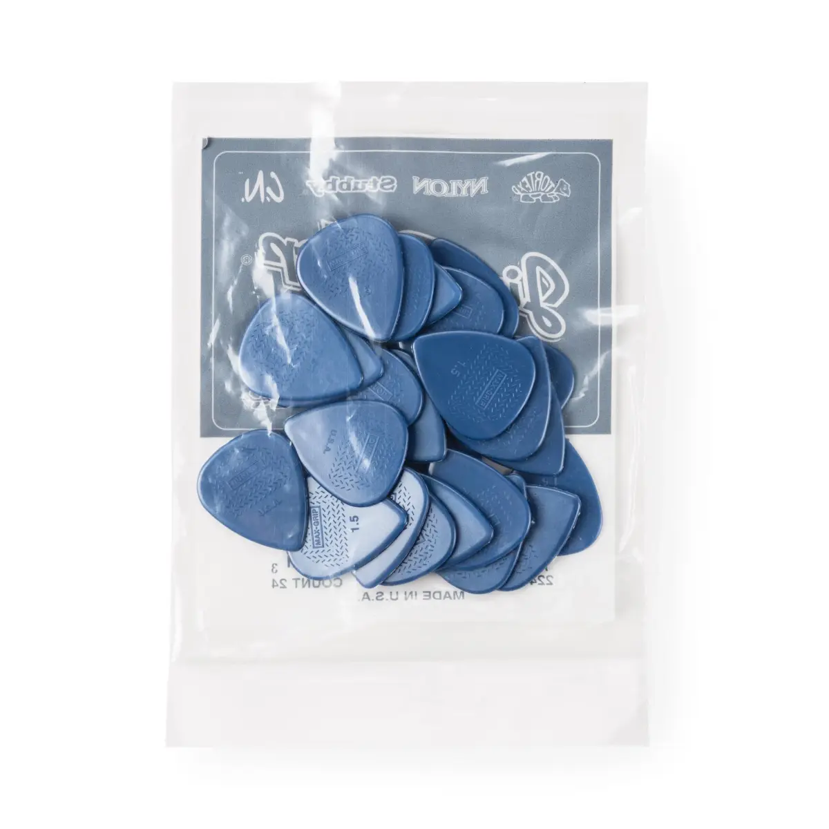Jim Dunlop Max-Grip Nylon Standard Guitar Picks 1.5mm (24-Pack) | Unparalleled Non-Slip Surface for Precision & Control - view 6