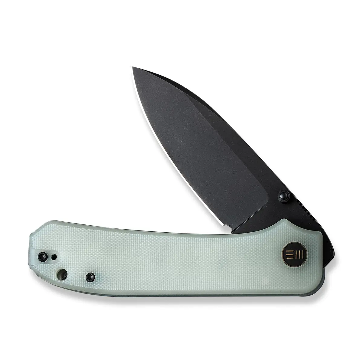 WeKnife WE210453 Big Banter Linerlock Jade | Pocket Knife with Jade G10 Handle, CPM-20CV Blade, 4.63" Closed - main product image