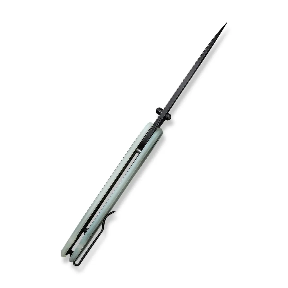 WeKnife WE210453 Big Banter Linerlock Jade | Pocket Knife with Jade G10 Handle, CPM-20CV Blade, 4.63" Closed - view 7