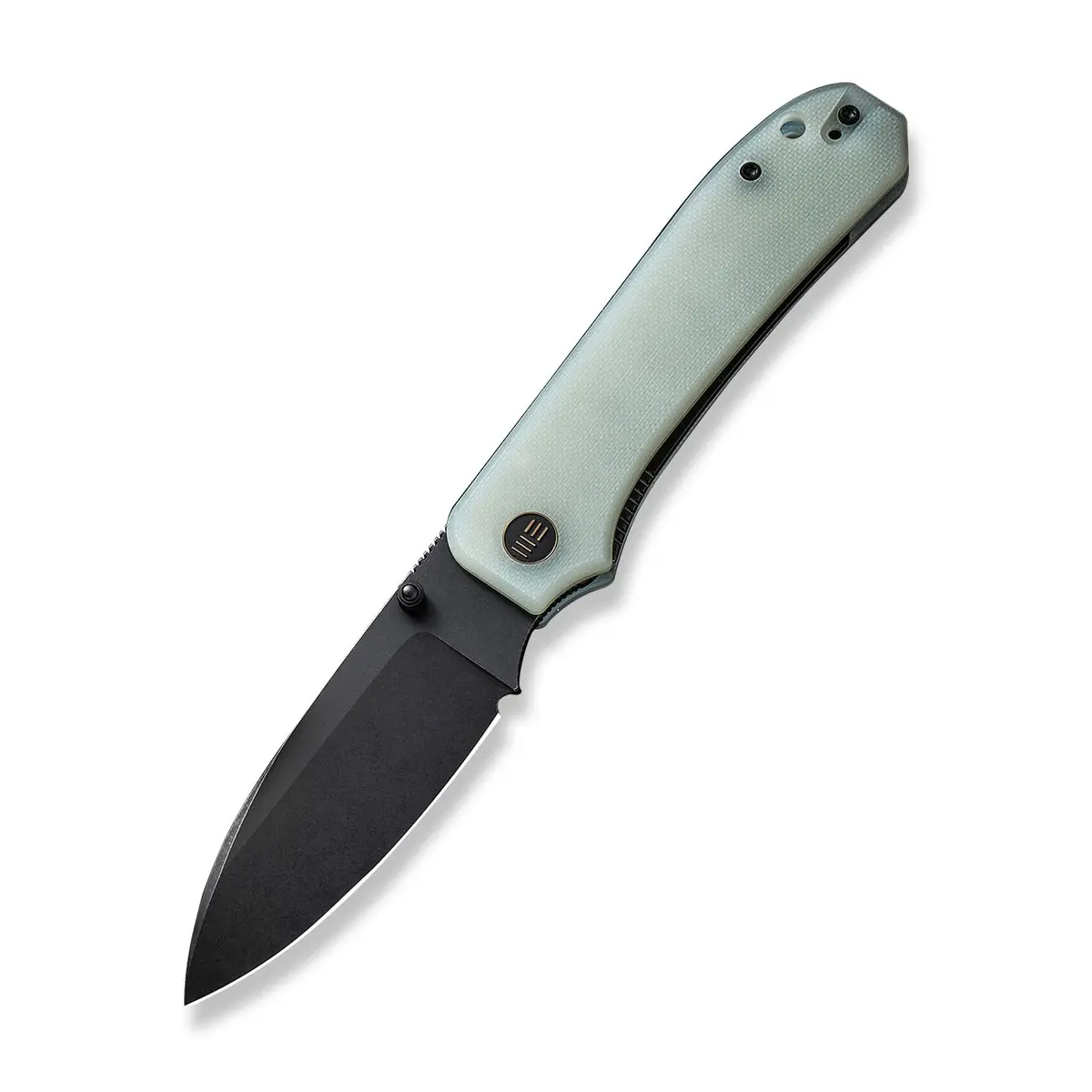 WeKnife WE210453 Big Banter Linerlock Jade | Pocket Knife with Jade G10 Handle, CPM-20CV Blade, 4.63" Closed - view 3