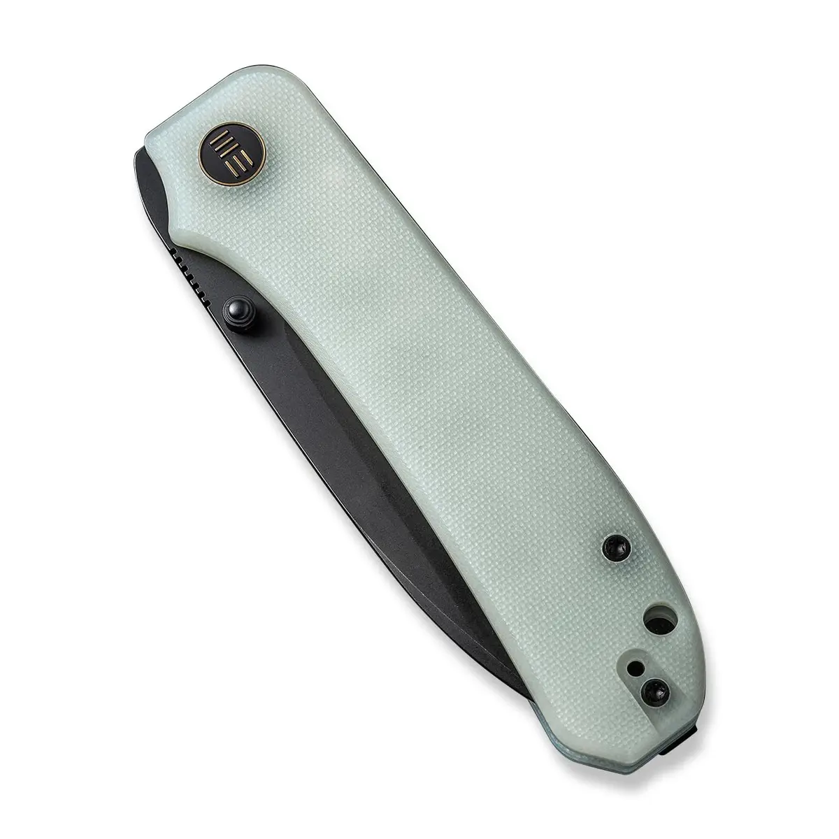 WeKnife WE210453 Big Banter Linerlock Jade | Pocket Knife with Jade G10 Handle, CPM-20CV Blade, 4.63" Closed - view 4