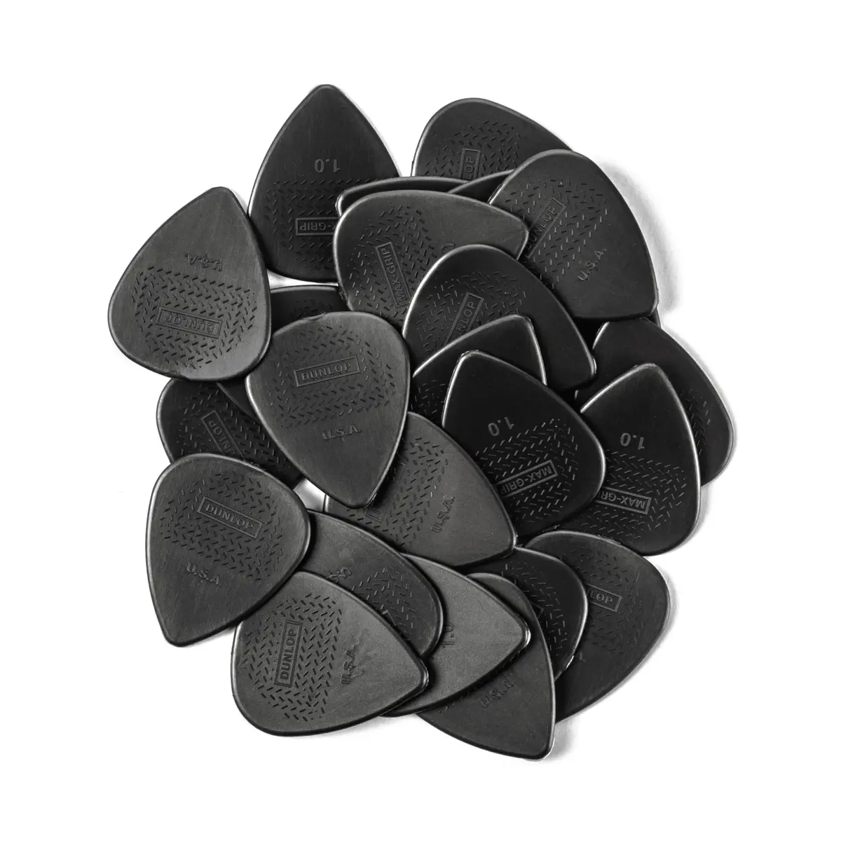 Jim Dunlop Max-Grip Nylon Standard Guitar Picks 1.0mm (24 Pack) - view 4