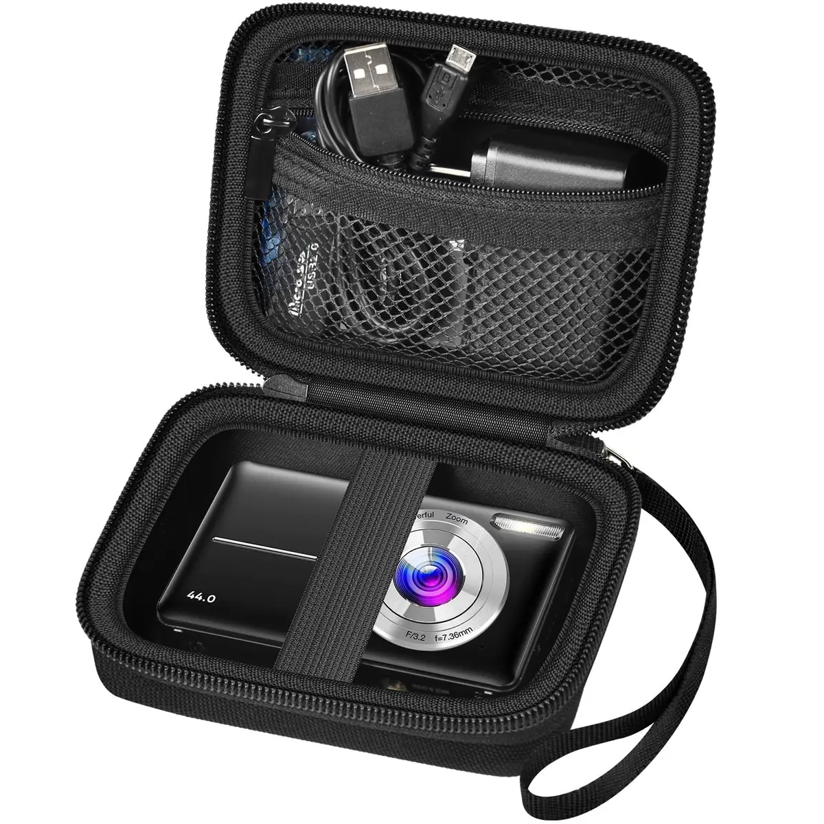 ALKOO Digital Camera Case for CAMKORY, KODAK Pixpro | Compact, Dustproof & Travel Friendly - main product image