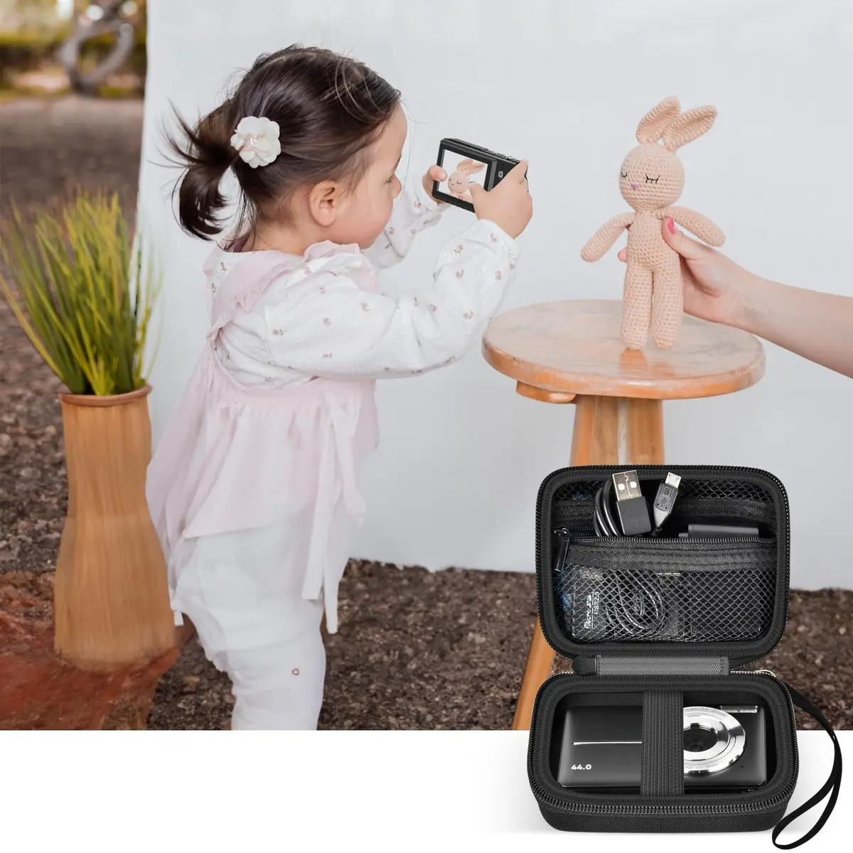 ALKOO Digital Camera Case for CAMKORY, KODAK Pixpro | Compact, Dustproof & Travel Friendly - view 7