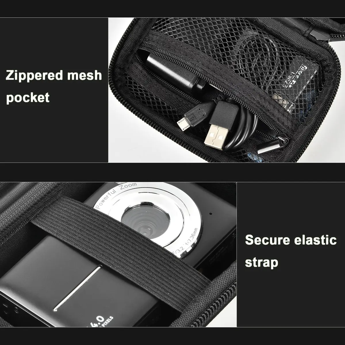 ALKOO Digital Camera Case for CAMKORY, KODAK Pixpro | Compact, Dustproof & Travel Friendly - view 4