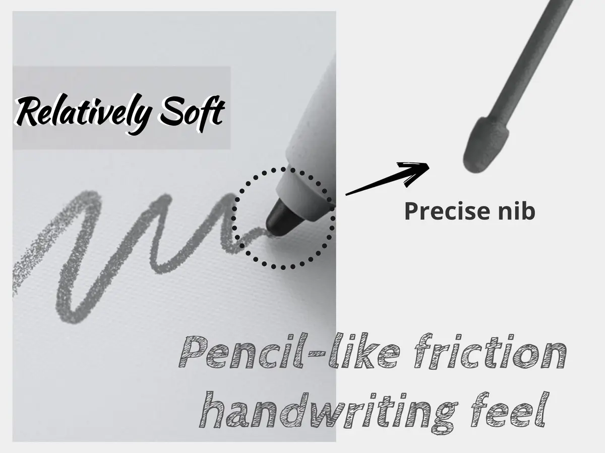 yelzoolny Marker Pen Tips for Remarkable 1/2 Stylus Pen Plus Replacement Soft Nibs with Tool (20 PCS/2B) | Paper-Like Writing Feel - view 2