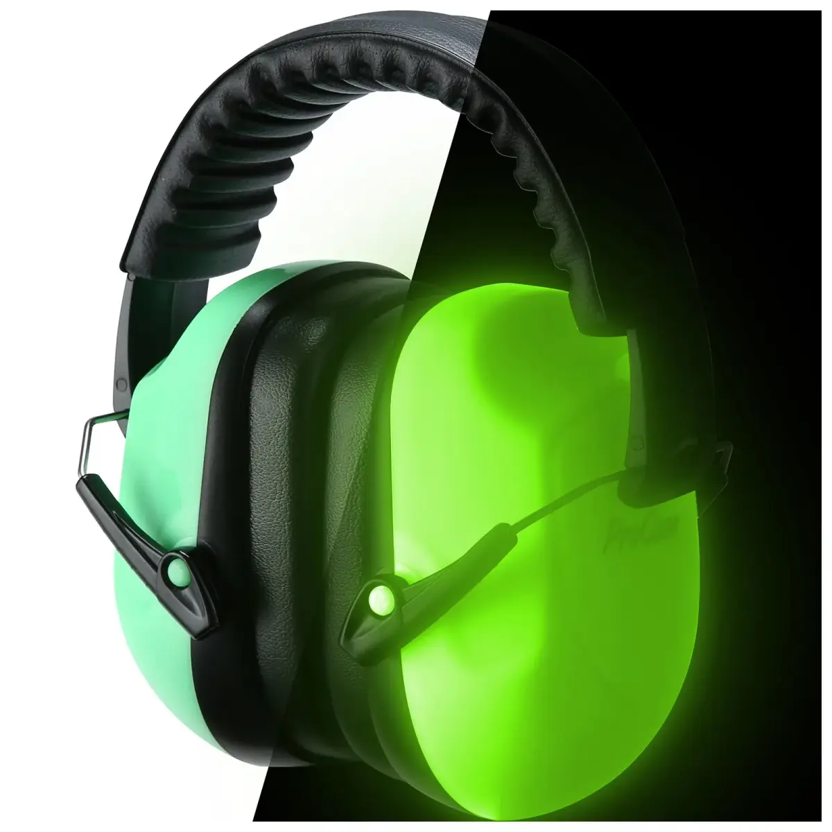 ProCase NRR 28dB Hearing Protection Earmuffs | Adjustable Noise Cancelling Headphones for Adults & Teens (Luminous) - main product image