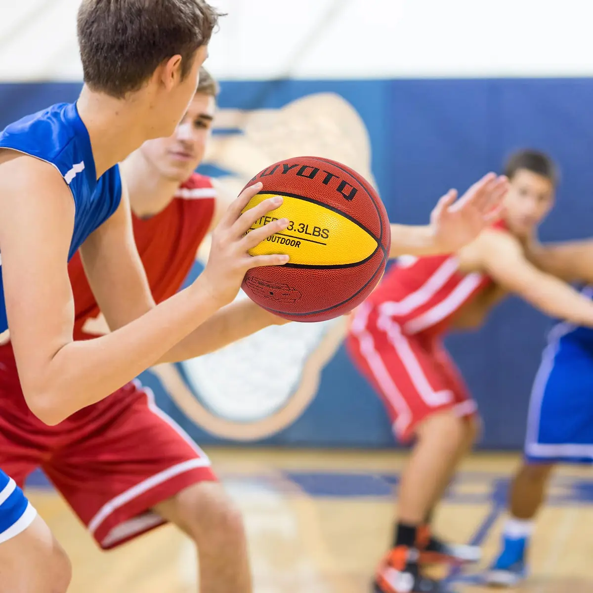 KUYOTQ Weighted Basketball Size 7 (1.5kg / 3.3lbs) | Official Size Trainer for Enhanced Dribbling & Control - view 8