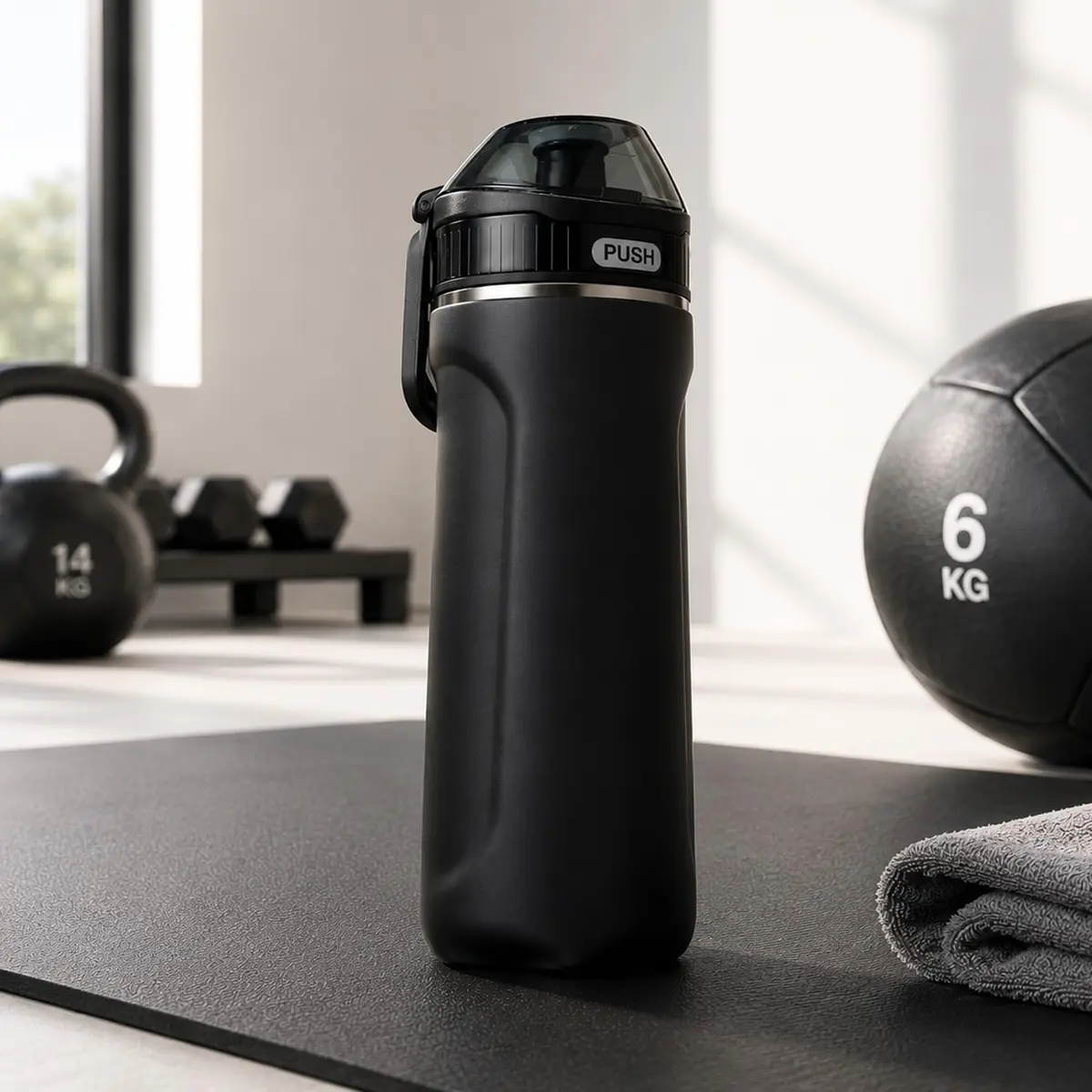 SIPX 18 oz Premium Stainless Steel Water Bottle with Straw Lid | Triple Insulated, Leakproof & BPA-Free - view 5