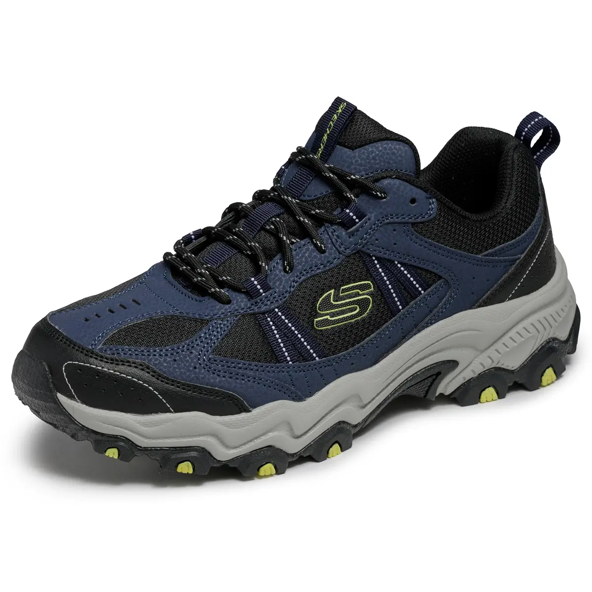 Skechers Men's Stamina at Upper Stitch, Blue, 10 | Versatile Running & Casual Shoe with Memory Foam Comfort - main product image