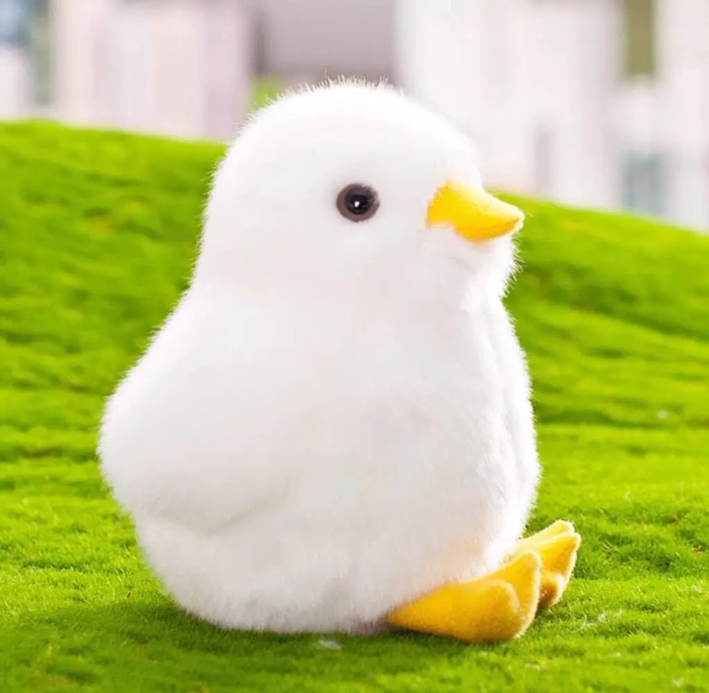 Backlood Toys 6 Inch Small Yellow Chick Plush Toy | Soft, Fluffy & Child-Friendly - view 2