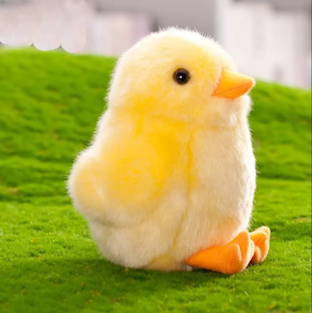 Backlood Toys 6 Inch Small Yellow Chick Plush Toy | Soft, Fluffy & Child-Friendly - view 3