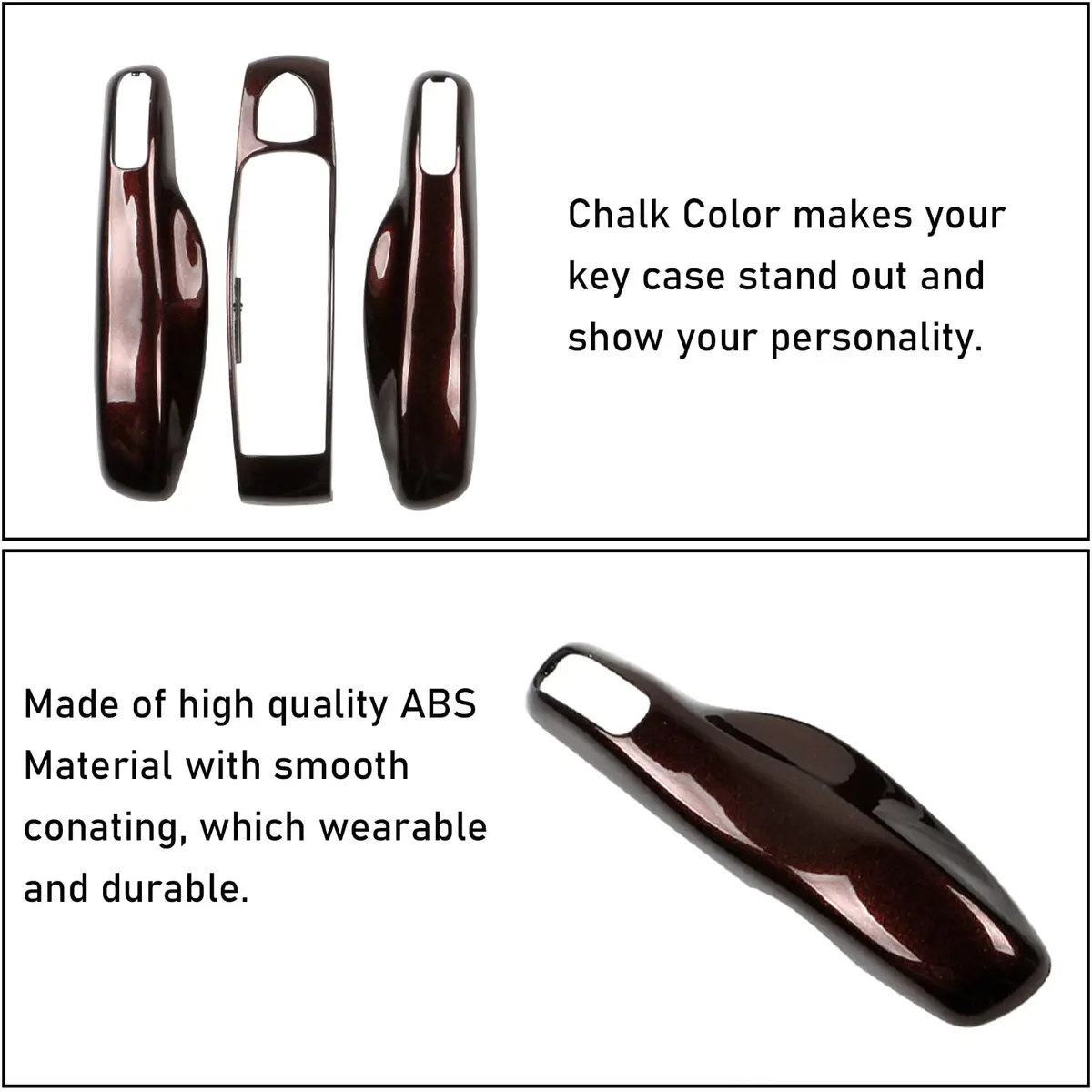Jaronx Compatible with Porsche Key Fob Cover for Cayenne Panamera Macan | Scratch-Resistant ABS, Custom Fit - view 4