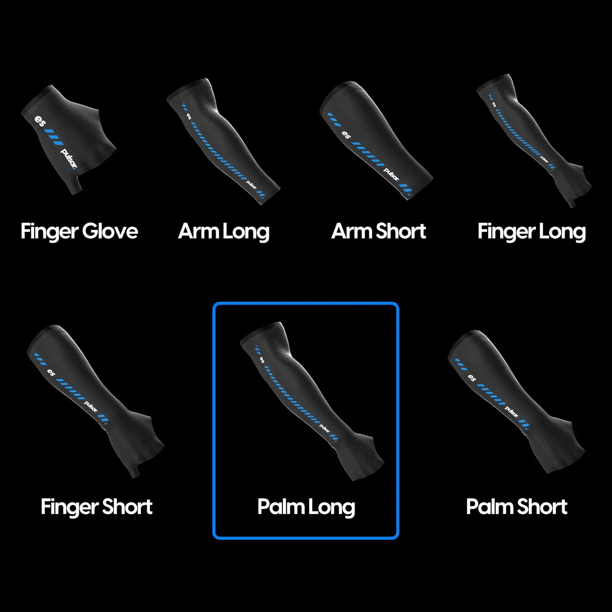 Pulsar Gaming Gears Palm Long Gaming Arm Sleeve, Large, Black | Cooling, Elastic, Durable for eSports - view 8