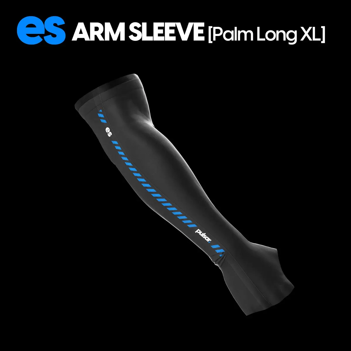 Pulsar Gaming Gears Palm Long Gaming Arm Sleeve, Large, Black | Cooling, Elastic, Durable for eSports - view 2