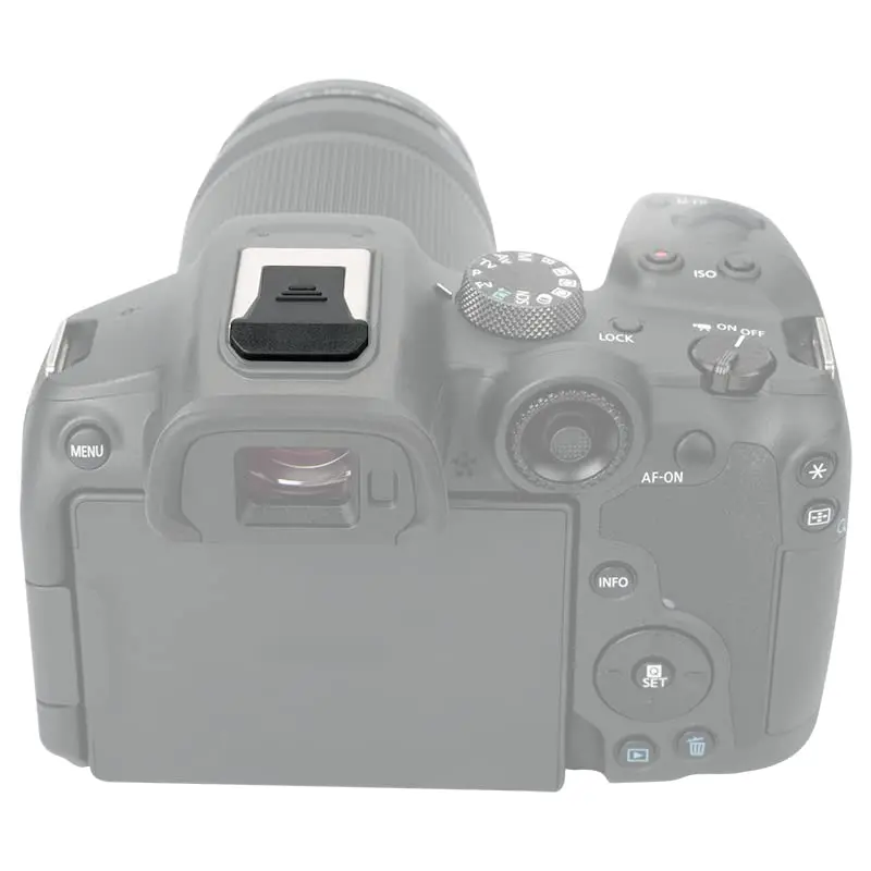 JJC Camera Shoe Cover for Canon EOS R8 R50 R6 Mark II R5 Mark II R7 R10 R3 R5C | Protects Hot Shoe Contacts - view 9
