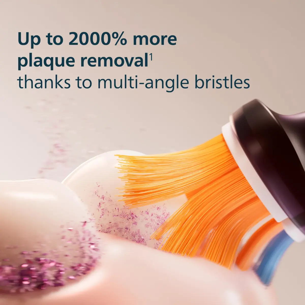 Philips Sonicare A3 All-in-One Brush Heads, 4-Pack (1 Year Supply) | 2000% More Plaque Removal - view 4