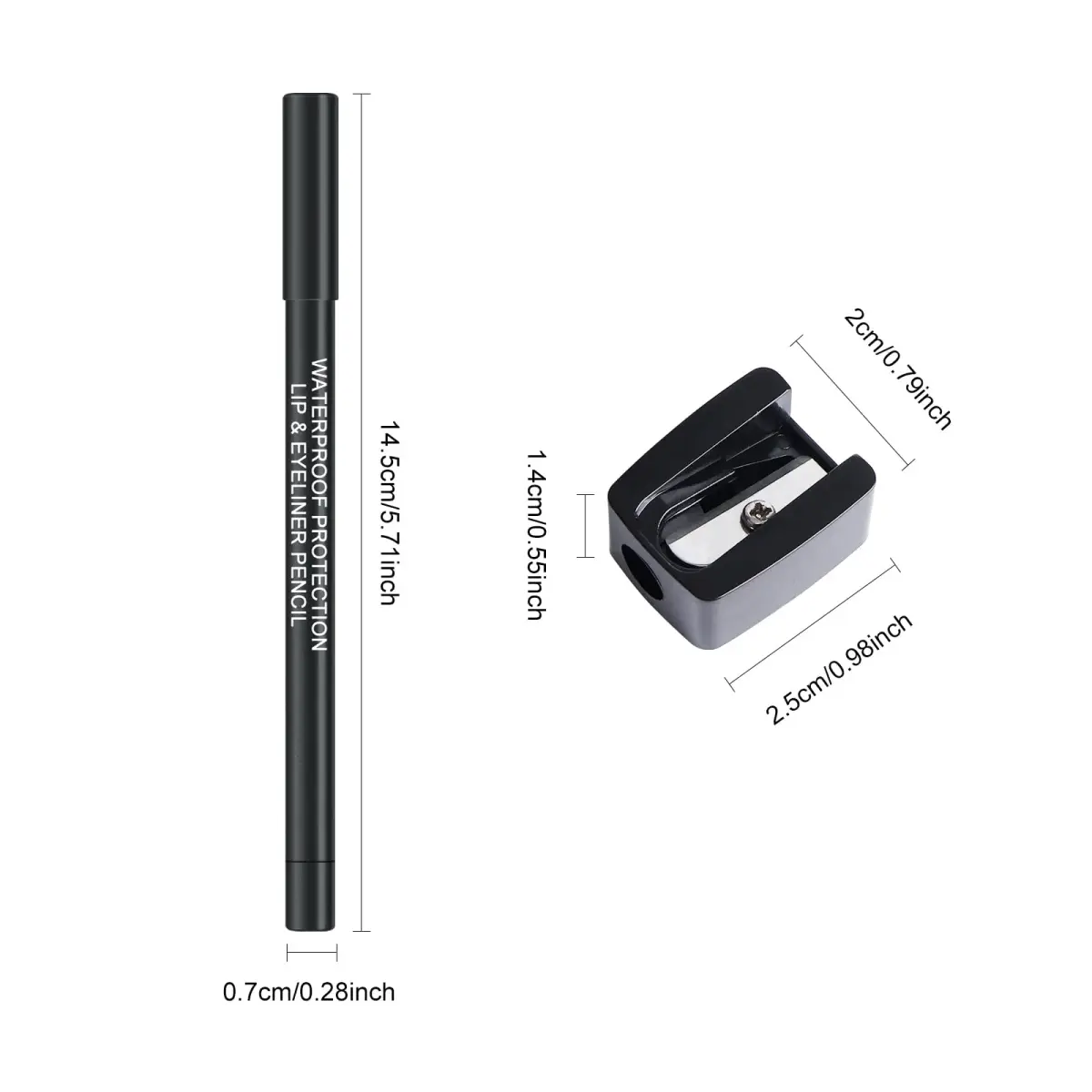 Ownest 6 Colors Eyeliner Gel Pencil Set A | Waterproof & Smudge-Proof for Professional Eye Makeup - view 8