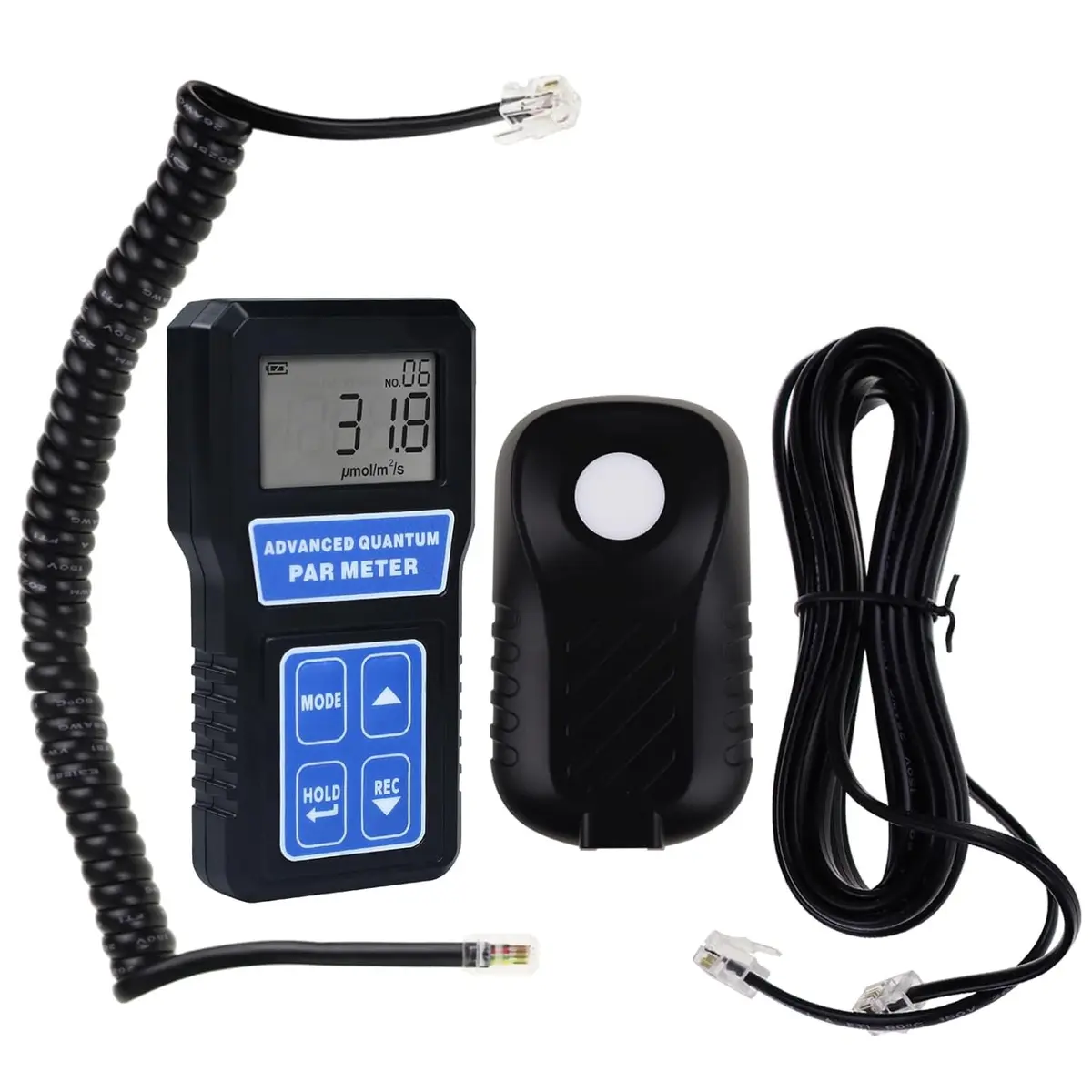 Landtek PAR Meter Quantum Par Meter for LED Grow Lights 400-700nm | Data Logging & Calibration (110-130 words) - view 9