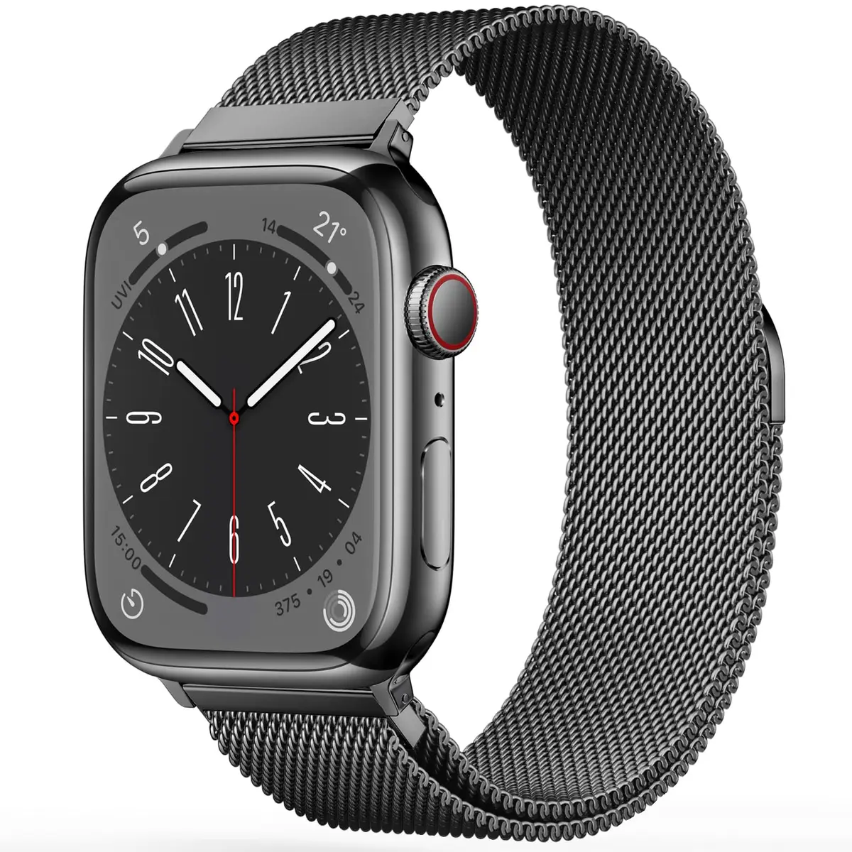BRG Stainless Steel Loop for Apple Watch 38mm-49mm | Magnetic Clasp Replacement Band for Series Ultra SE 8 7 6 5 4 3 2 1 - main product image
