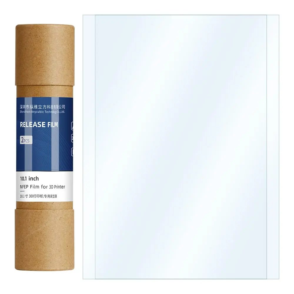 ANYCUBIC 5PCS 10.1-inch NFEP Film for Photon Mono M5/Mono M5s/M5s Pro/M7/M7 PRO | Ordinary Release Film for Printing Accuracy - main product image