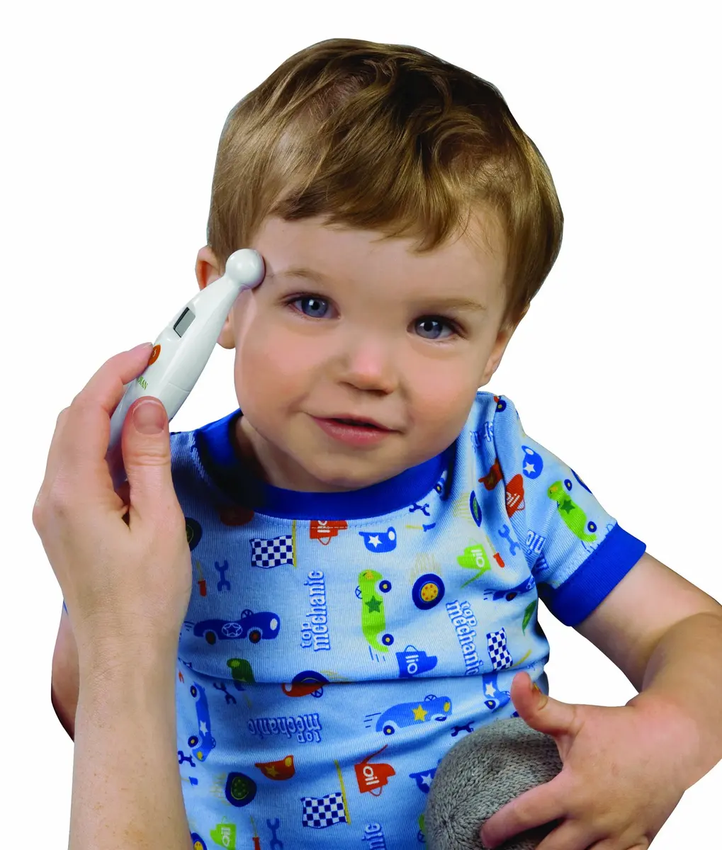 Veridian Healthcare Temple Thermometer | Infrared Measurements | Fast 6-Second Readout | Fever Alert | Backlit Display | Programmable Timer | 1-Year Warranty (Pack of 2) - view 5