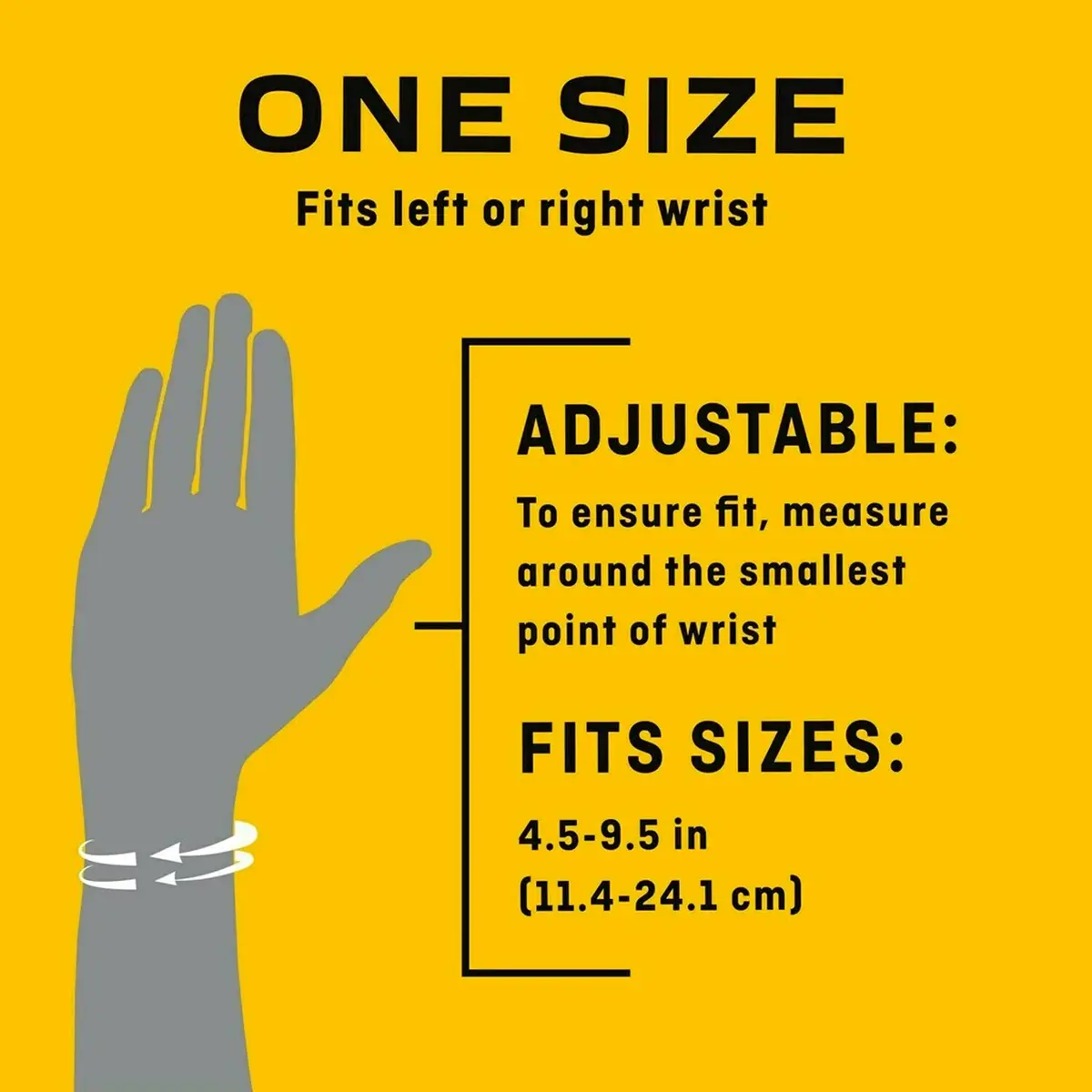Futuro Sport Wrist Support Brace 4-Pack Black | Moderate Support for Sports & Activities - view 9