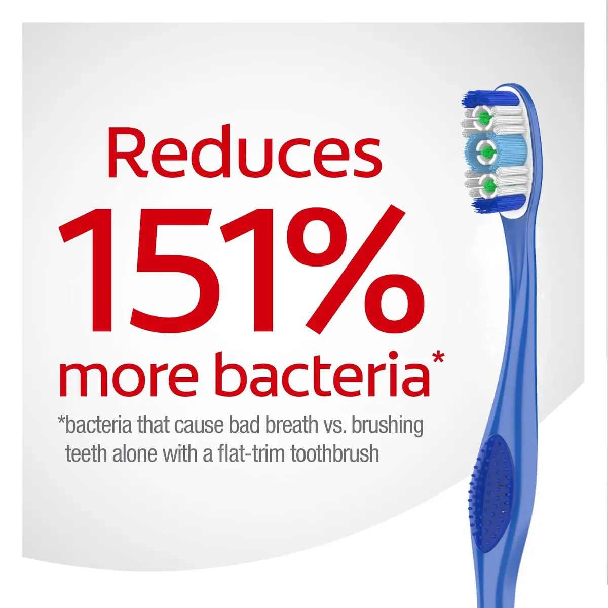Colgate 360 Adult Toothbrush, Medium (4) Pack | Battery Powered, Red - view 7