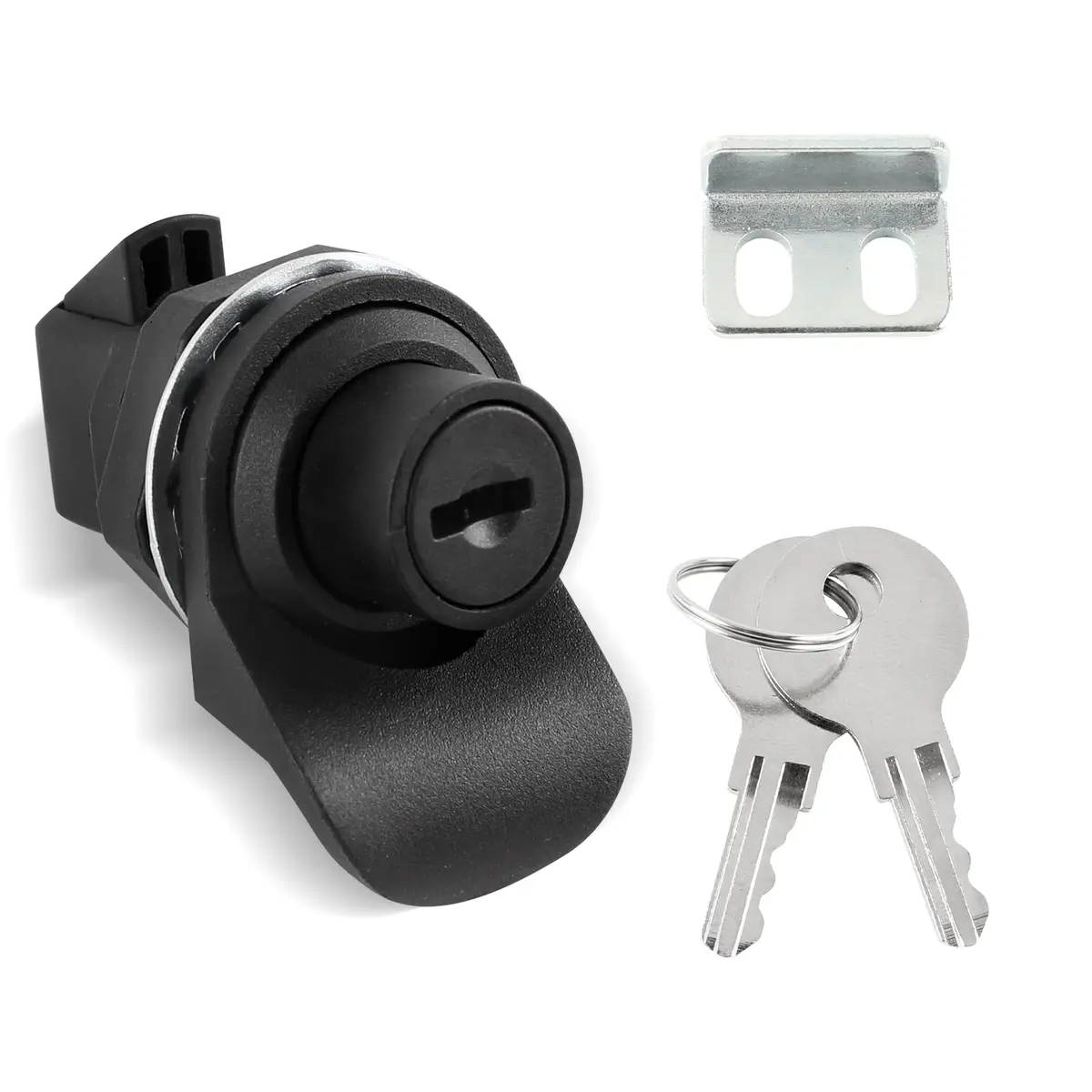 HOWDIA Push Button Lock Glove Box Latch 55MM | Durable Marine & Tool Box Replacement - main product image