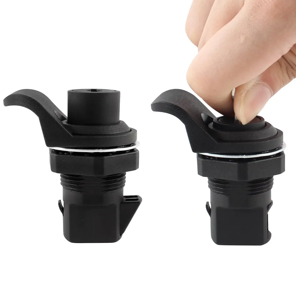 HOWDIA Push Button Lock Glove Box Latch 55MM | Durable Marine & Tool Box Replacement - view 5