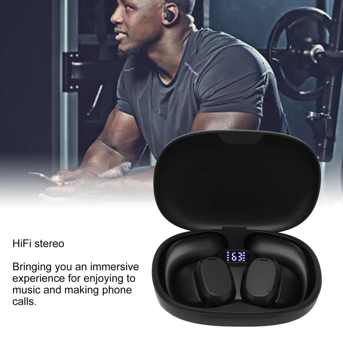 Pomya Translator Earbuds Bluetooth5.1 74 Languages 70 Accents | Real Time Voice Translator with APP - view 2