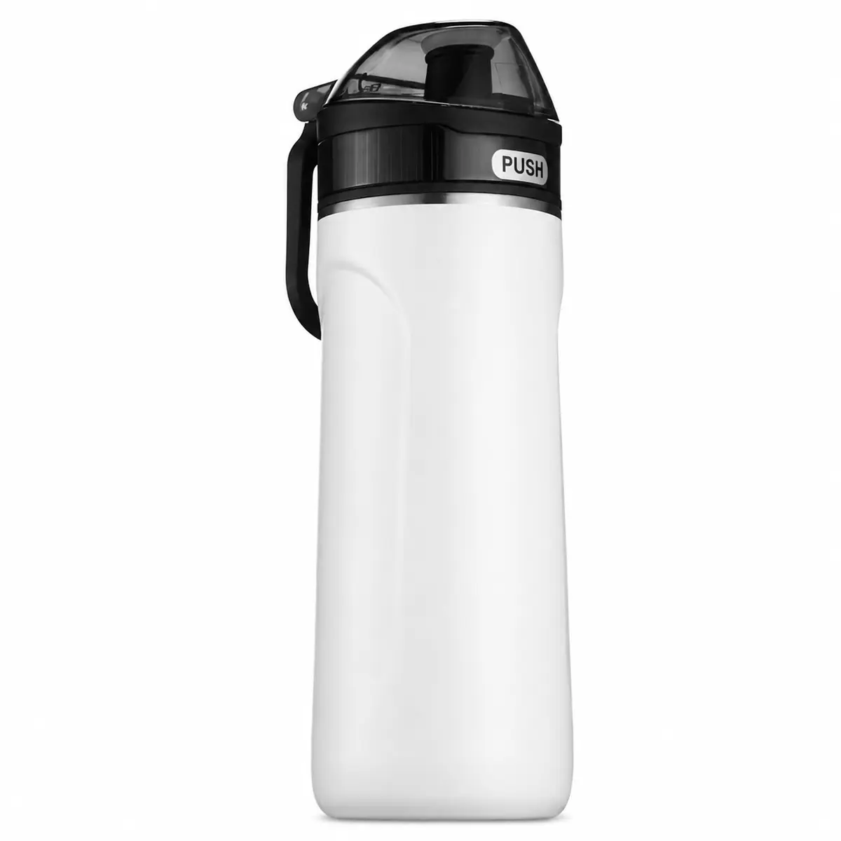 SipX™ Premium Stainless Steel Water Bottle with Straw Lid 18 oz | Triple Insulated, Leakproof, BPA-Free, White - main product image