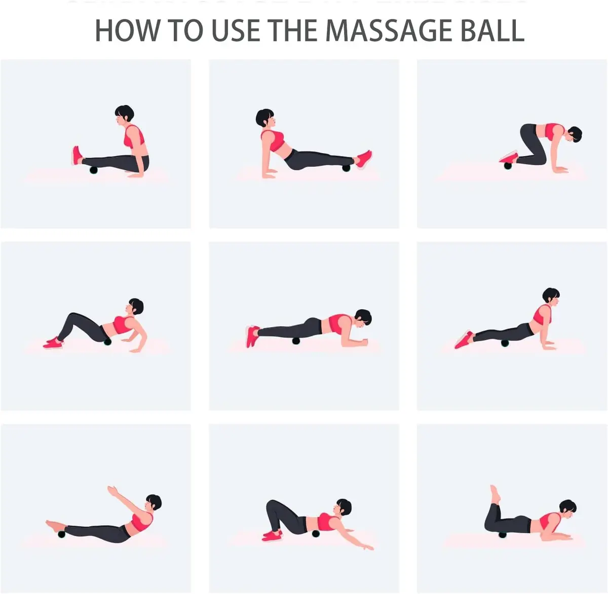 SIMPLECOOL Black Massager | Deep Tissue Myofascial Release & Muscle Relaxer (12cm/4.7") - view 6