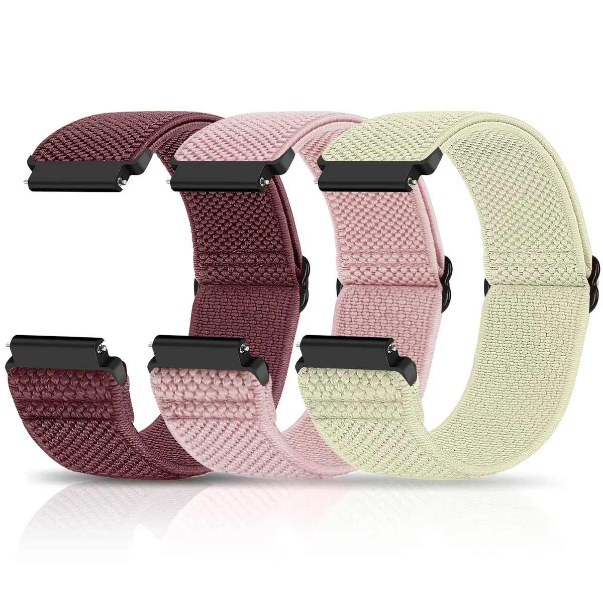Relting Compatible with 16mm-24mm Watch Bands | Adjustable Nylon Solo Loop for Men & Women - main product image