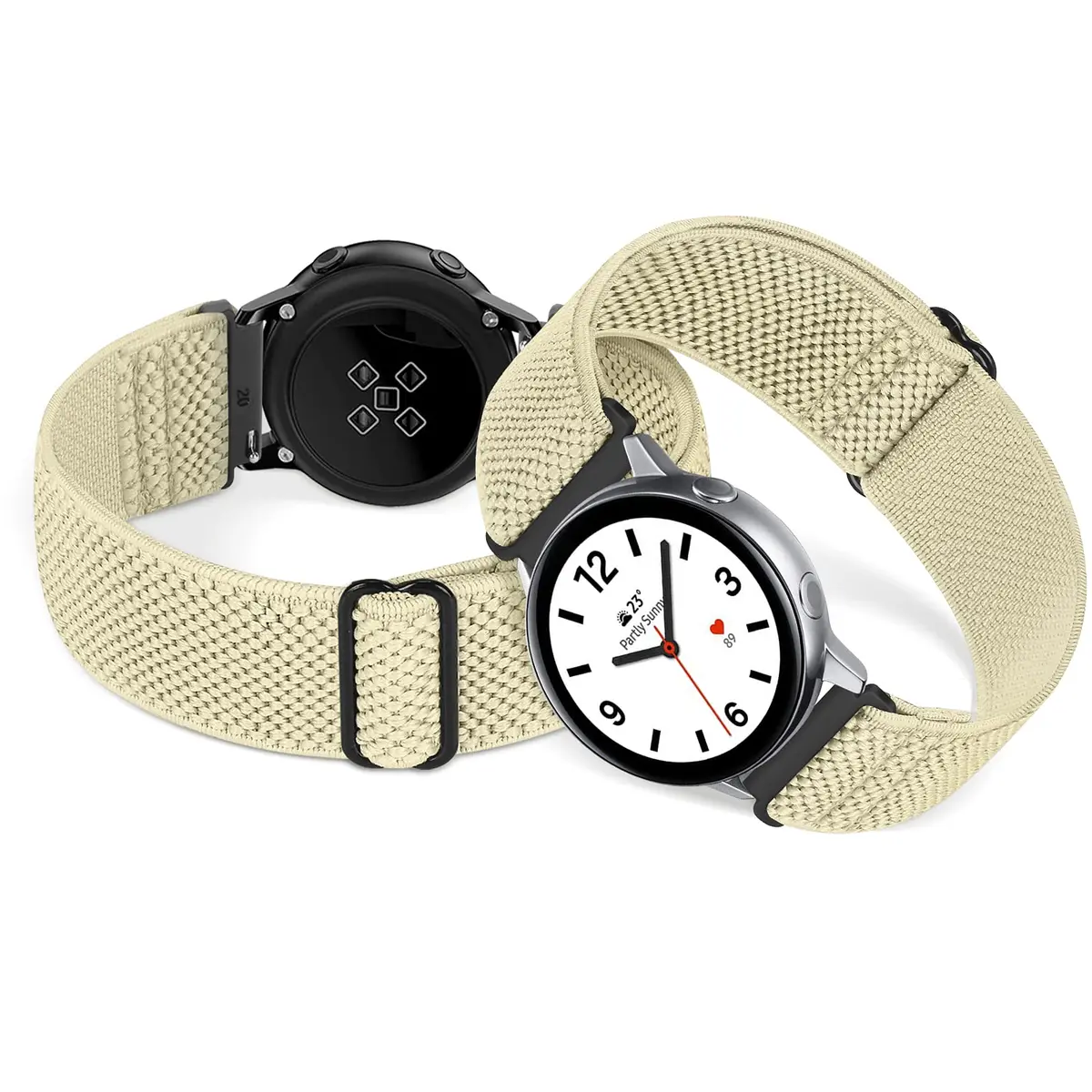 Relting Compatible with 16mm-24mm Watch Bands | Adjustable Nylon Solo Loop for Men & Women - view 4