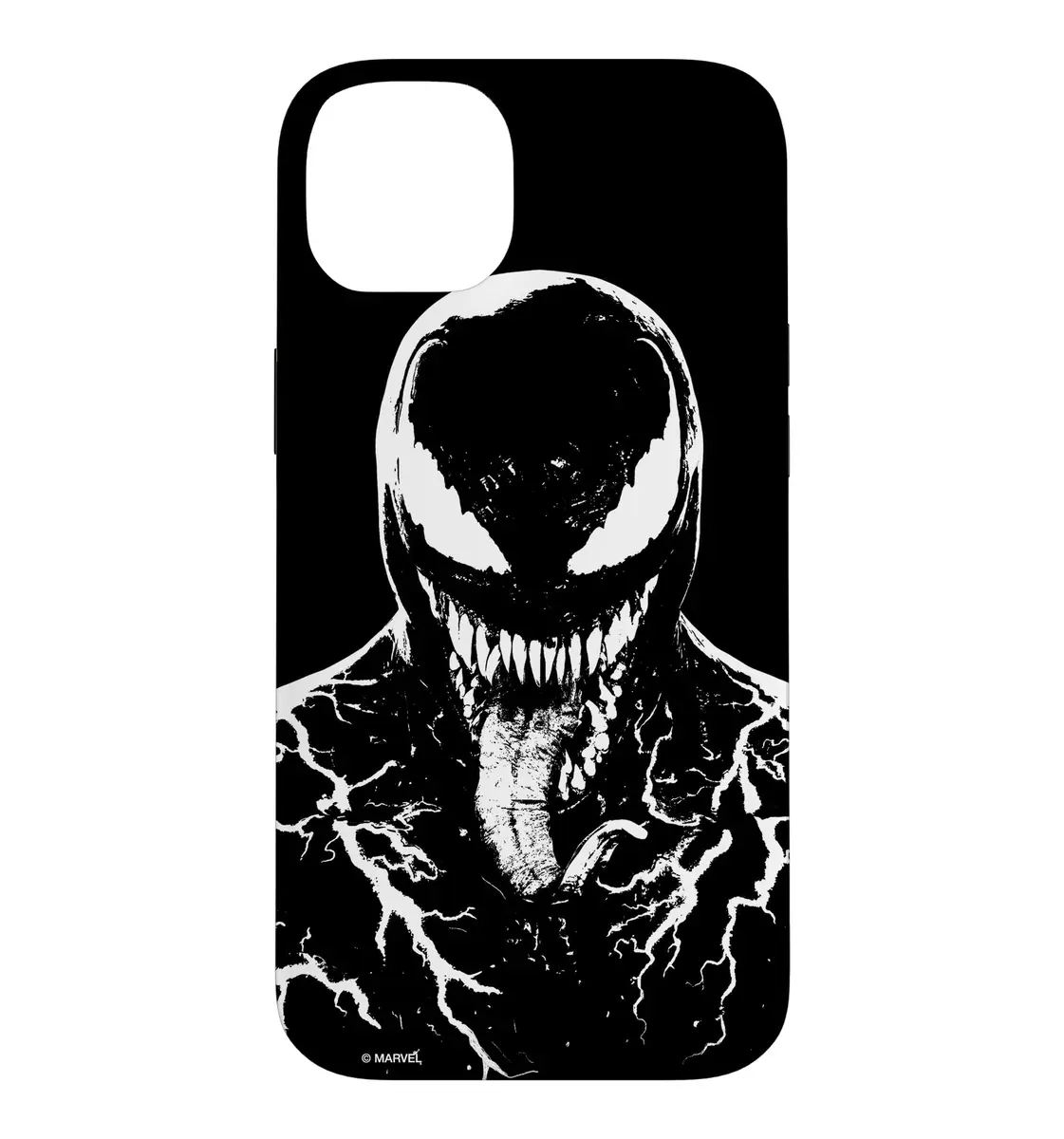 Marvel Venom: Let There Be Carnage Black Case for iPhone 14 Plus | Shock-Absorbent Polycarbonate & TPU - main product image