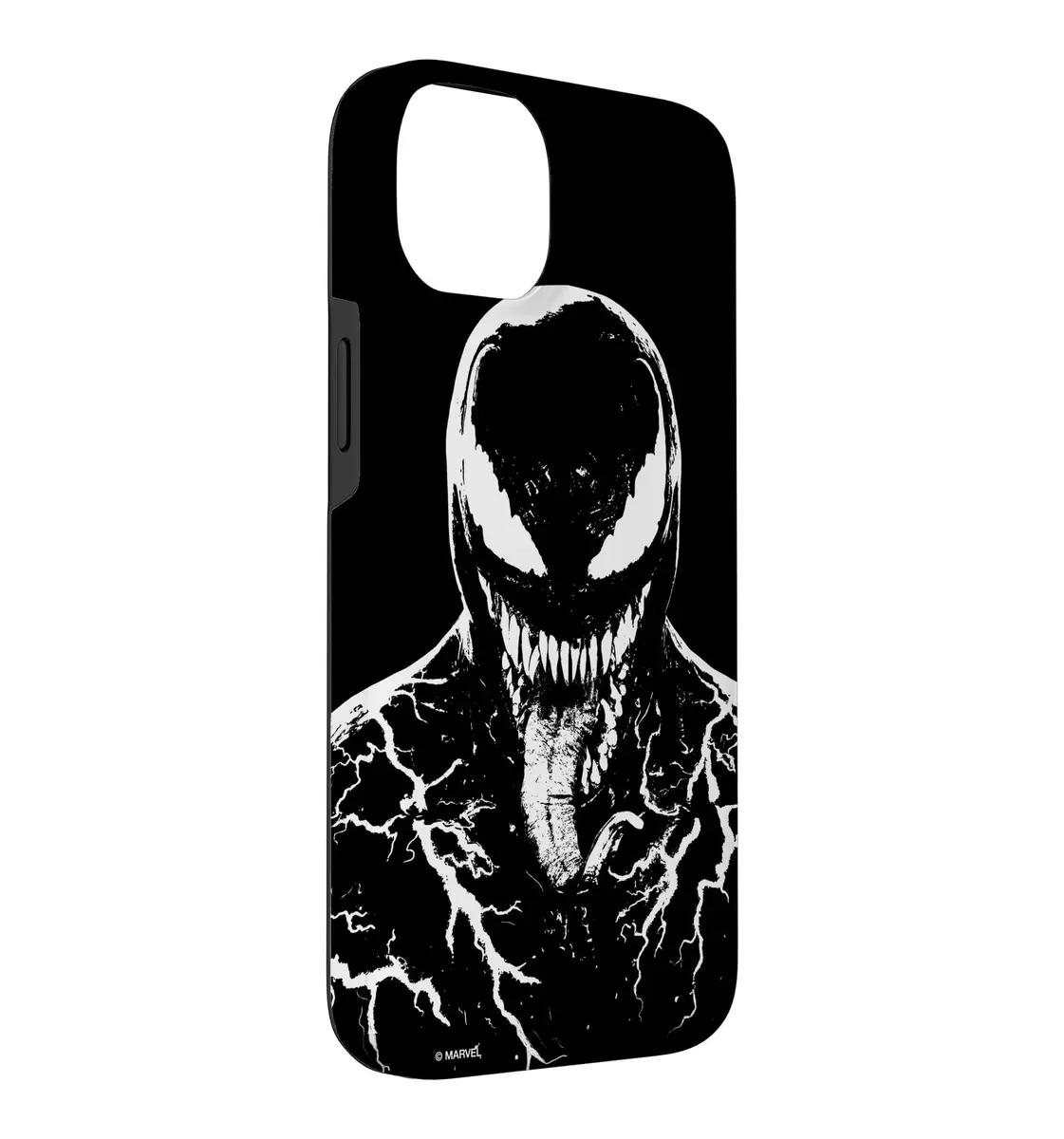 Marvel Venom: Let There Be Carnage Black Case for iPhone 14 Plus | Shock-Absorbent Polycarbonate & TPU - view 3