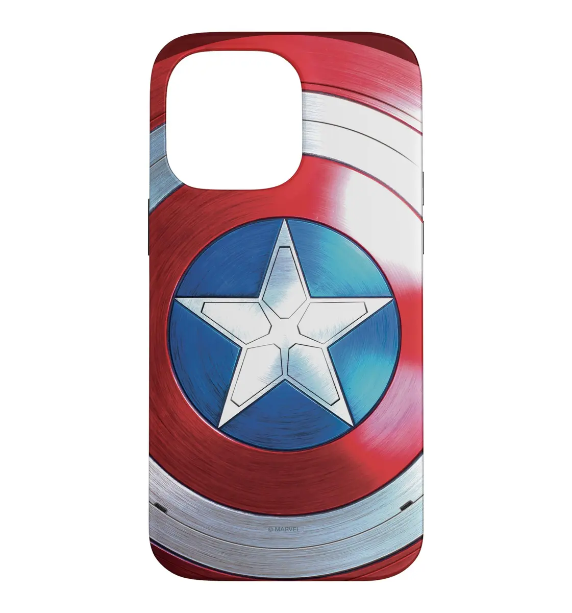 Marvel The Falcon and The Winter Soldier Captain America Shield Case for iPhone 14 Pro Max | Shock-Resistant Polycarbonate & TPU - main product image