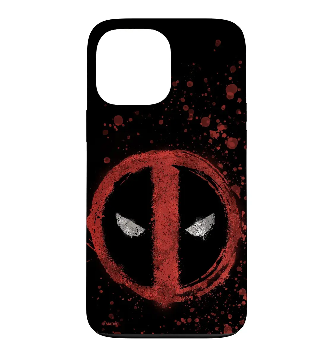 Marvel Deadpool Wade Wilson Icon Paint Splatter Case for iPhone 13 Pro Max | Deadpool Character Design, Shock-Resistant & Easy Install - main product image