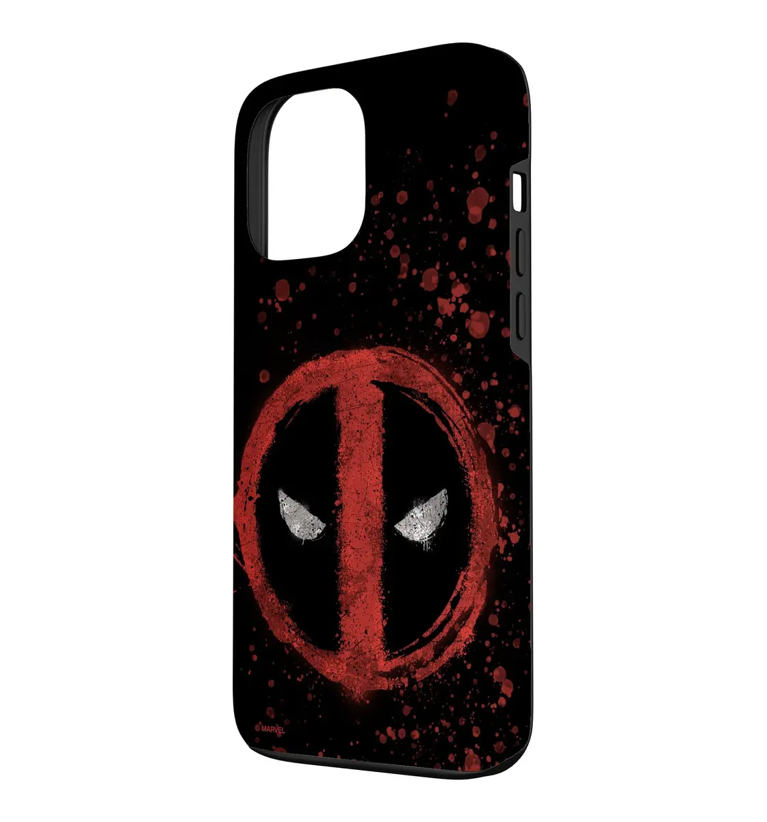 Marvel Deadpool Wade Wilson Icon Paint Splatter Case for iPhone 13 Pro Max | Deadpool Character Design, Shock-Resistant & Easy Install - view 2