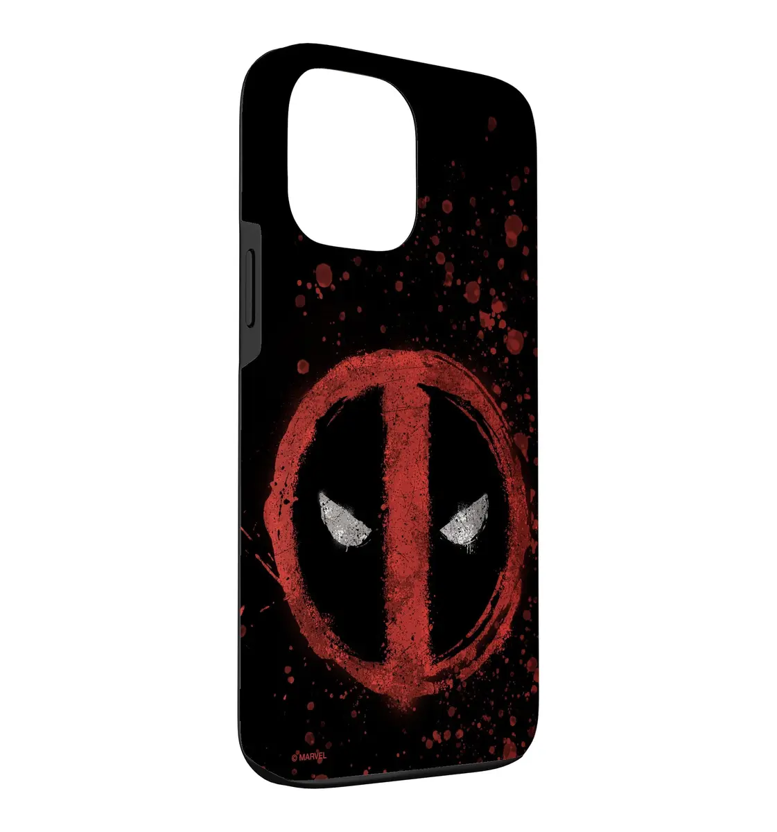 Marvel Deadpool Wade Wilson Icon Paint Splatter Case for iPhone 13 Pro Max | Deadpool Character Design, Shock-Resistant & Easy Install - view 3