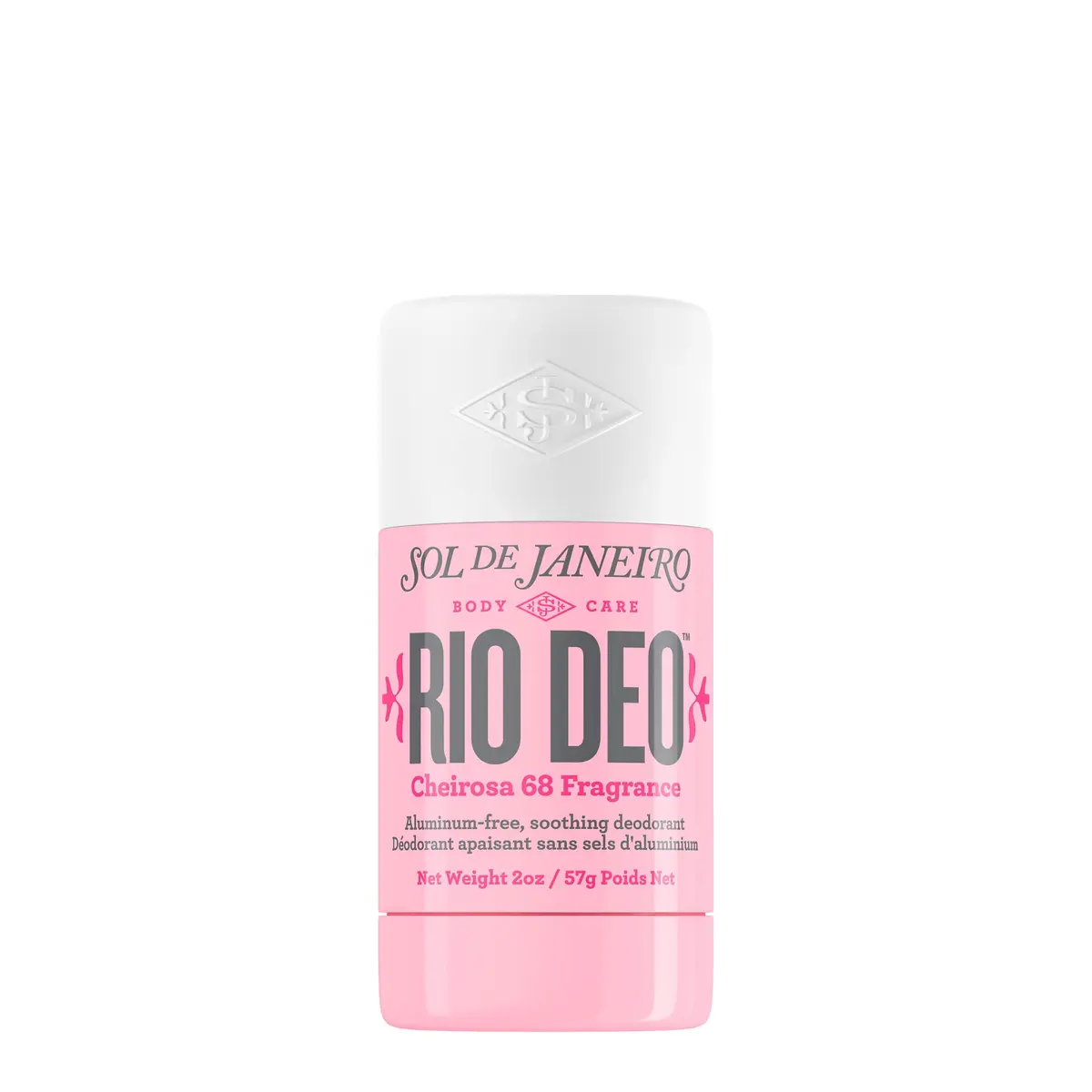 Sol de Janeiro Rio Deo - Refillable Aluminum Free Deodorant 2 Oz | Cheirosa 68 Scent, Vegan & Baking Soda Free - main product image